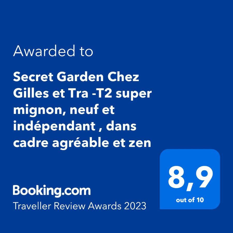 Secret Garden - Chez Gilles Et Tra - Maison D Hote -T2 Super Mignon, Neuf Et Independant , Dans Cadre Agreable Et Zen Valergues Exteriör bild